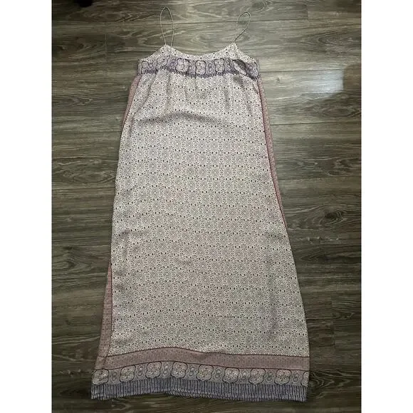 Vince 100% Silk Maxi Dress size 6 - Picture 6 of 9